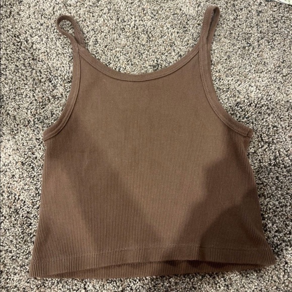 Brandy Melville Tops - Brown Cami Tank Top